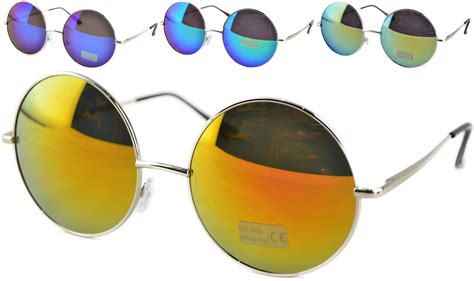 cheap round mirrored sunglasses